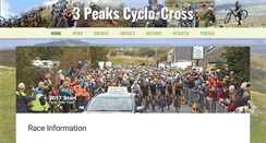 Desktop Screenshot of 3peakscyclocross.org.uk