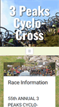 Mobile Screenshot of 3peakscyclocross.org.uk