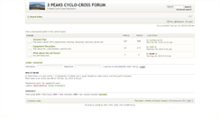 Desktop Screenshot of forum.3peakscyclocross.org.uk